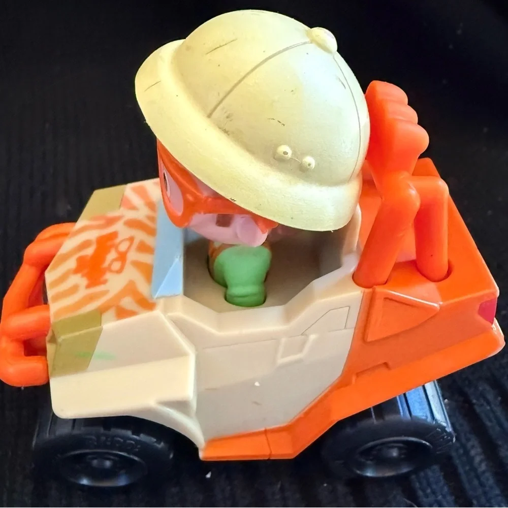 Blippi Vehicle in Bright Orange and Yellow
